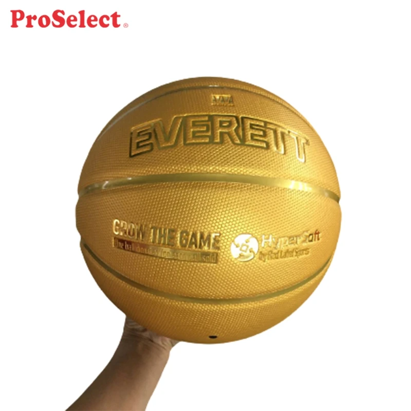 Чехол для подушки Proselect из мягкой искусственной кожи с золотым баскетбольным