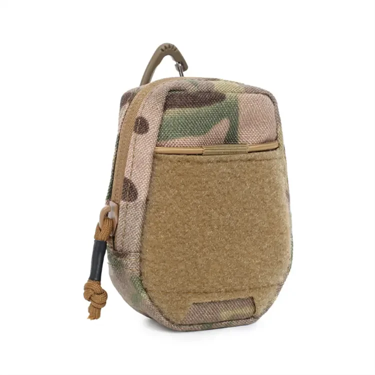Tactical Wallet Pouch Portable Key Pocket EDC Purse Hunting Waist Bag With Clip Hook
