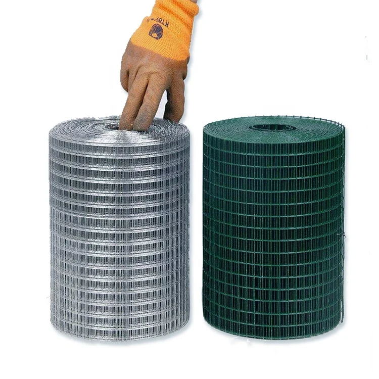 1 inch galvanized PVC coated 2x2 welded mesh