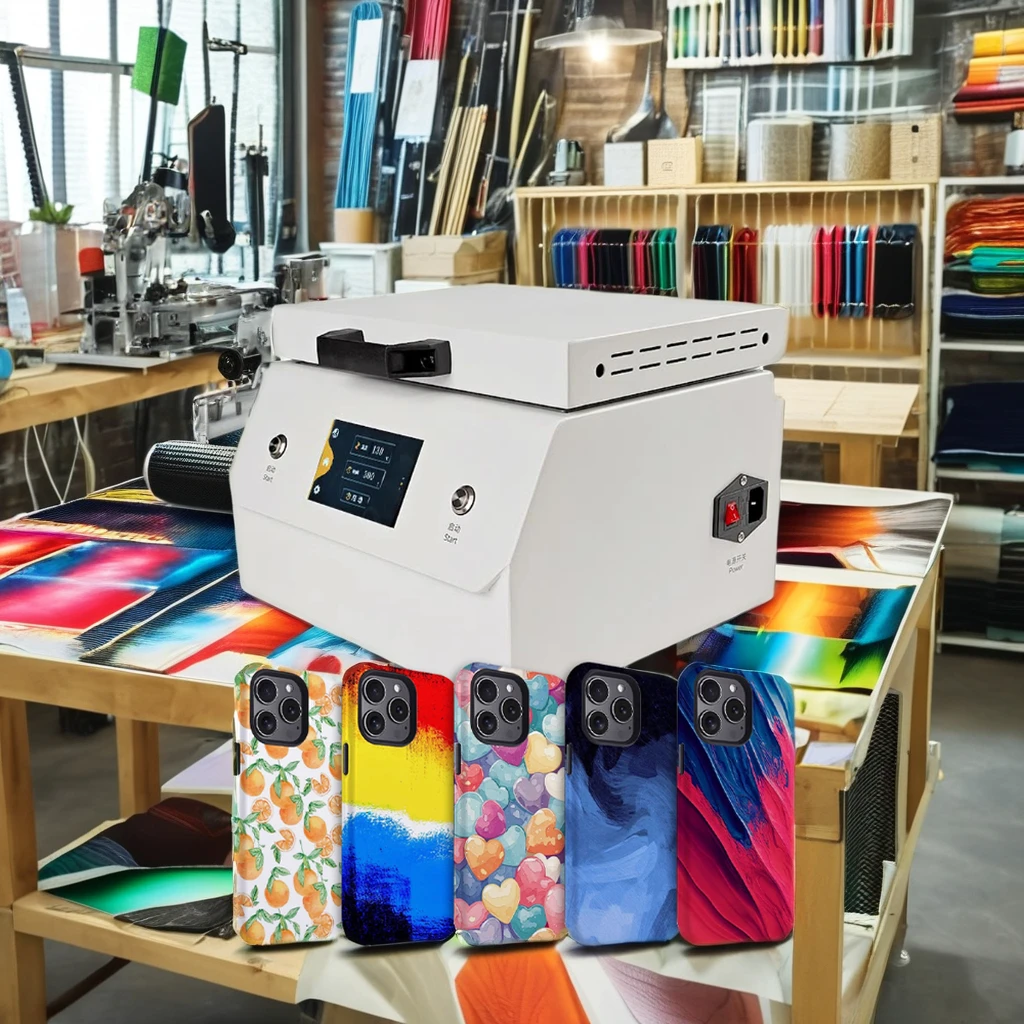 Momo Tech Wholesale DIY Photos Logo on Your Phone Case Cover with Phone Case Printer Sublimation Heat Transfer Machine