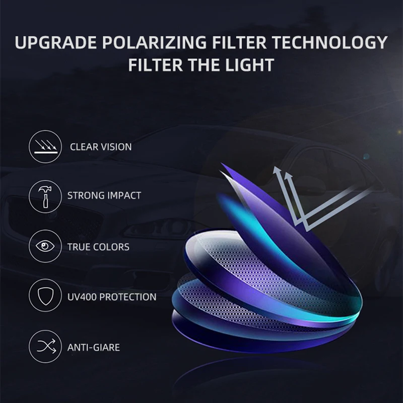 Мужские Винтажные Солнцезащитные Очки