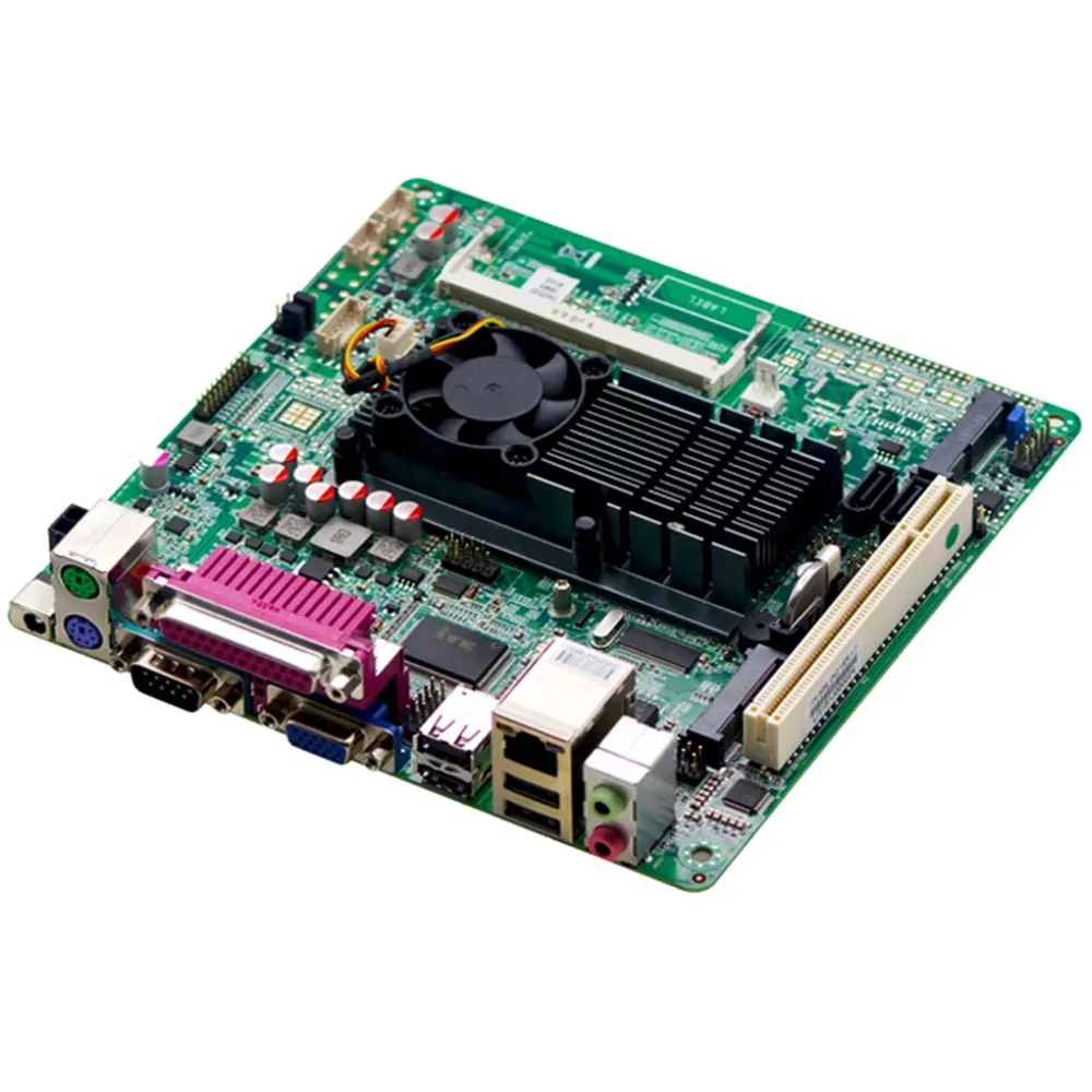 
Mini itx Mainboard Manufacturer Hot Selling Atom D425 Motherboard Industrial Fanless POS Motherboard 