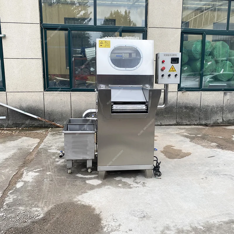 Fully Automatic Saltwater Injection Machine for Beef, Mutton, Chicken, Duck, and Goose Meat Products With Bone