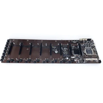 New GPU B75-BTC 6PCI-E Desktop Motherboard B75 LGA 1155 DDR3 16G SATA3 USB3.0 Mainboard