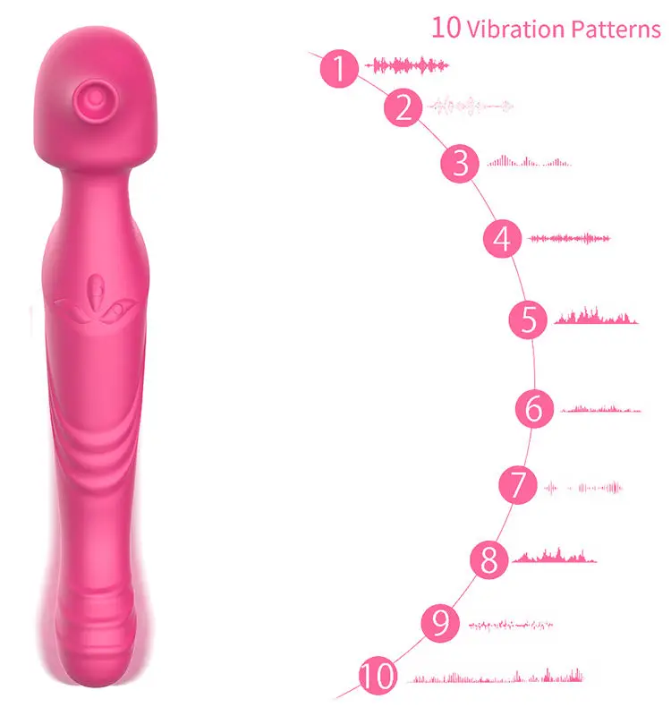 Vibrator for Women G Spot Dildo Vibrator Adult Sex Toys Waterproof AV Vibrator Wand Toy