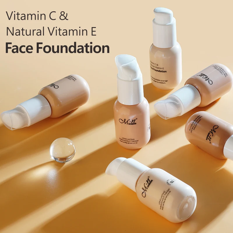 Menow F691 Face Makeup  HD Coverage Makeup Liquid Foundation