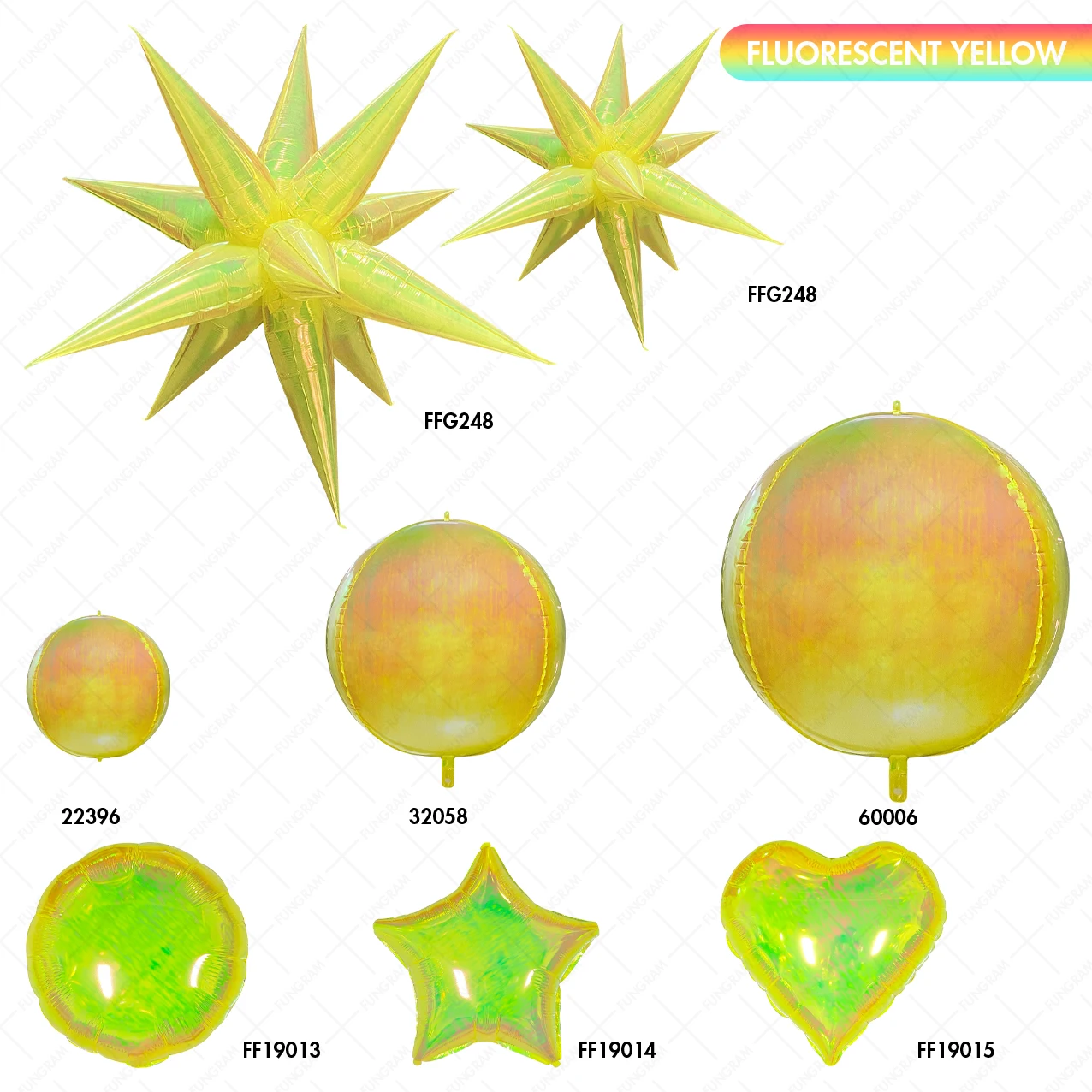 Fantasy Colorful Heart Starburst Balloons Event Party Market Decorations Spike Magic Explosion Star Shape Globos 4D Foil Balloon