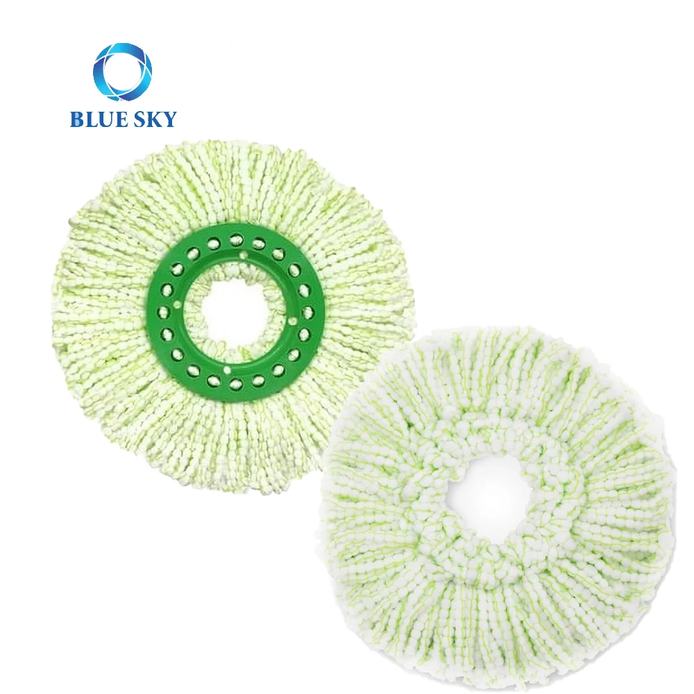 Replacement Mop Head for Libmans Tornado Spinn Mop Refill Washable Microfiber Mop Pads for Household Cleaning