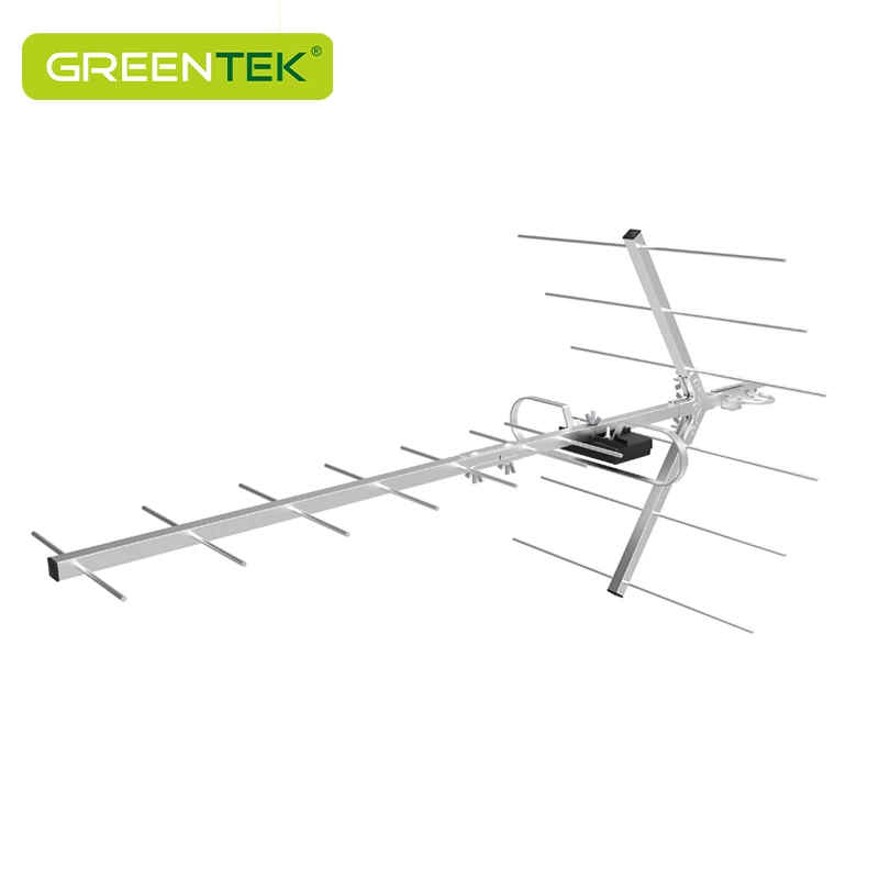 Цифровая антенна GREENTEK с высокой чувствительностью 470-862 МГц, UHF, оптовая продажа, наружная ТВ-антенна для экстремальных условий