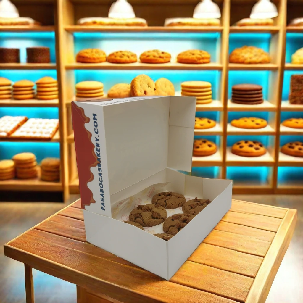 Custom Premium Paper Design Packaging for Display and Storage Pop-Up Cardboard Cookie Box