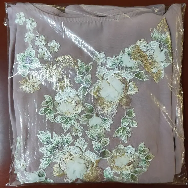  Dubai Wholesale Islamic Fashion Embroidery Clothing Muslim Abaya Dresses For Women