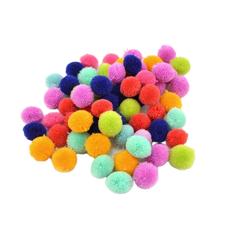 30 мм искусственный мех pom DIY материалы DIY аксессуары для детского рукоделия школьные художественные аксессуары детские материалы для рукоделия