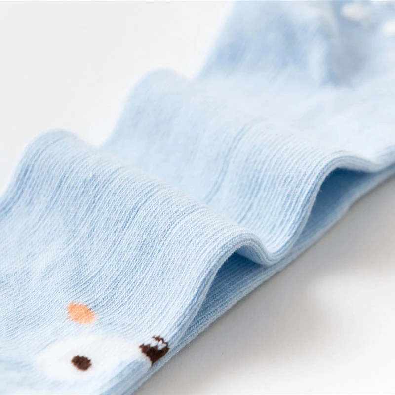 Lovely Unisex Baby Socks Cotton Fax Cat Infantil Meias Anti-slip Sox Baby Girl Boy Knee High Socks Casual Knitted Toddler Socks