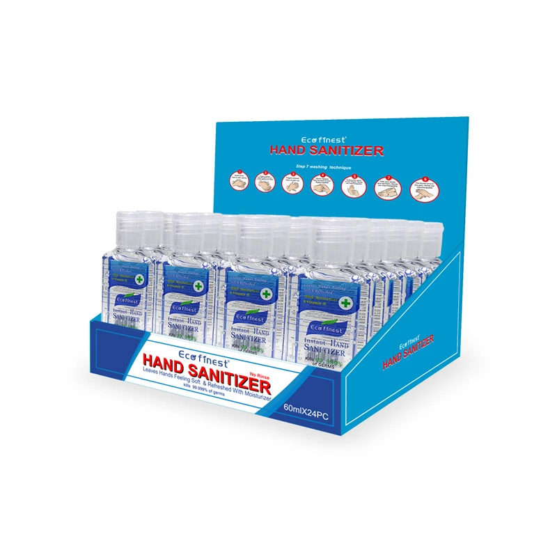 Оптовая продажа, в наличии, 60 мл, жидкое мыло для рук, портативный мини-водоотталкивающий антисептик на 75% спирта для рук