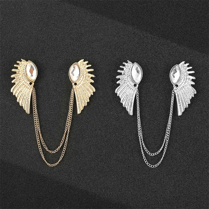 Wholesale cheap luxury gold silver retro roses pin brooch keychain or standard china wholesale metal brooch pin for suits