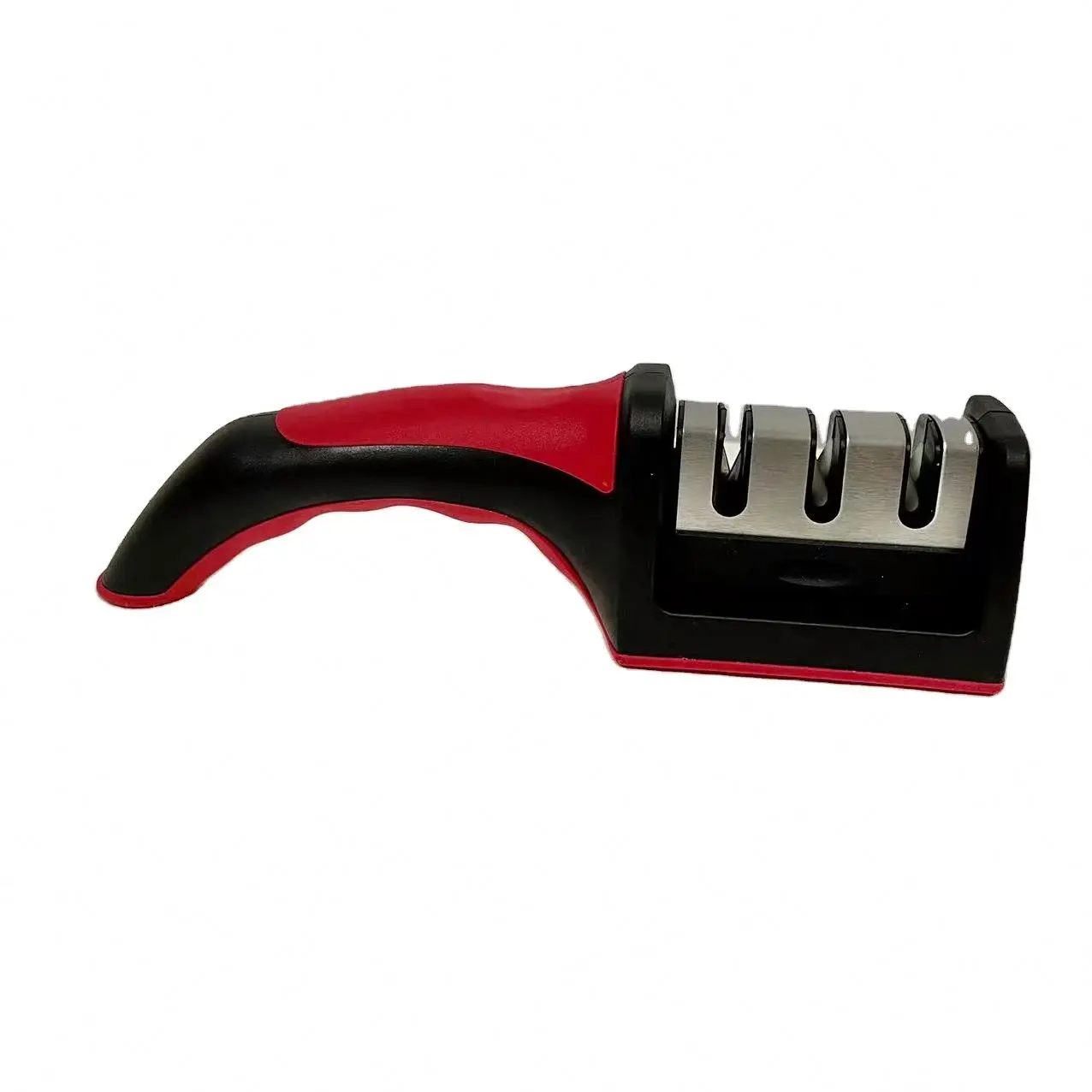 Knife Sharpener, 4-in-1 Kitchen Knife Accessories, Easy Sharpening 4-Stage Kitchen Sharpener Helps Repair, Restore and Polish