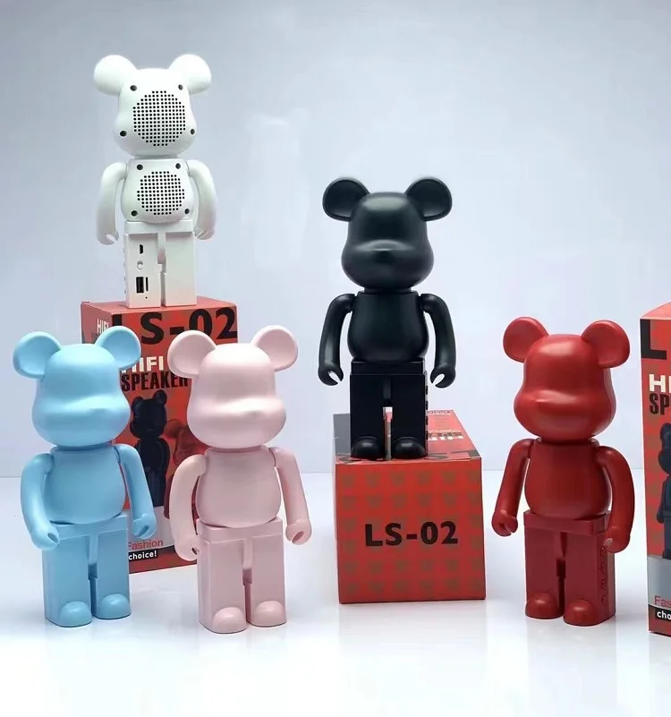 Hot Selling LS02 Wireless Mini Violent Bear Speaker BT TWS FM Music Player Speaker