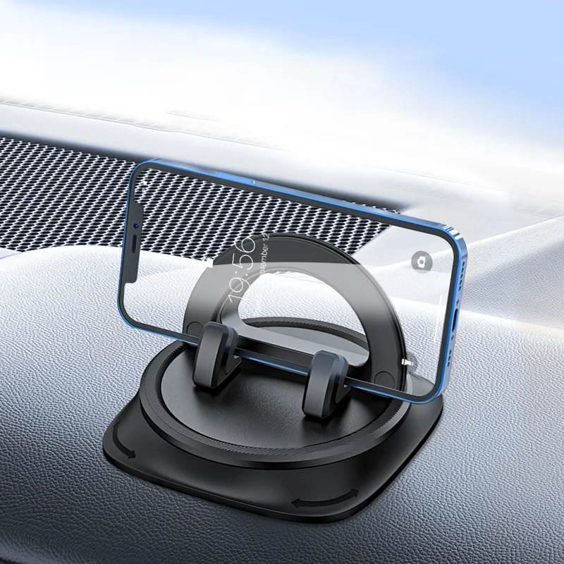 Wholesale Black Car Phone Holder Car Dashboard Stand For Car Navigation Anti Shake And Shockproof