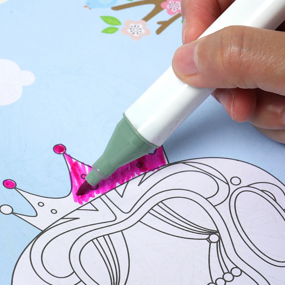 Cartoon Stickers Draw Book Children Gifts Custom Kids  Coloring and Stickers Activity  book printing services