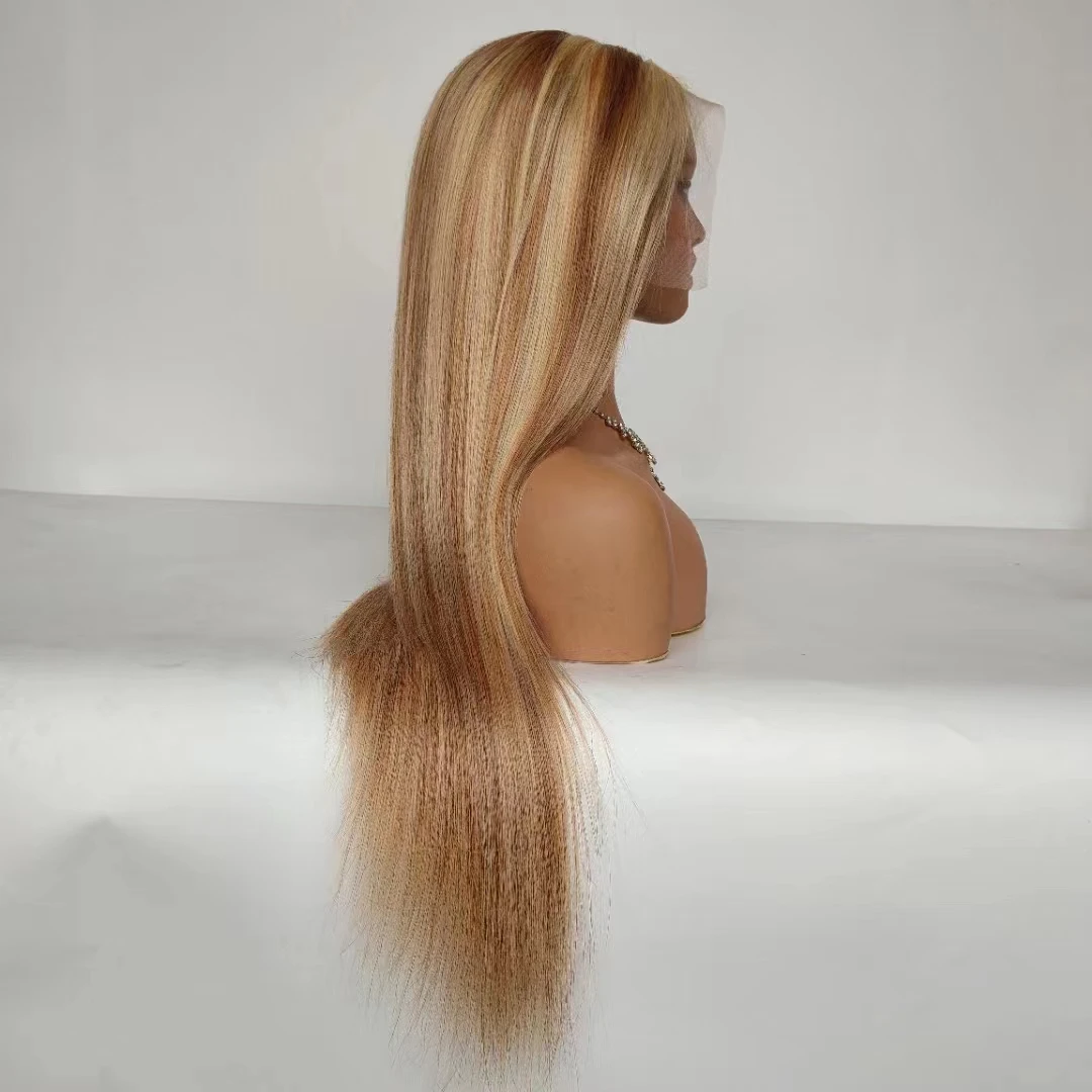 New Product P4/613# Color Wig Hd Lace Frontal Natural Human Hair Wigs, Virgin Brazilian Hair Lace Front Wig Vendor With Women