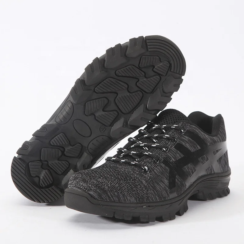 High Quality Cheap Work Sneakers Industrial Steel Toe Anti puncture Safety Shoes