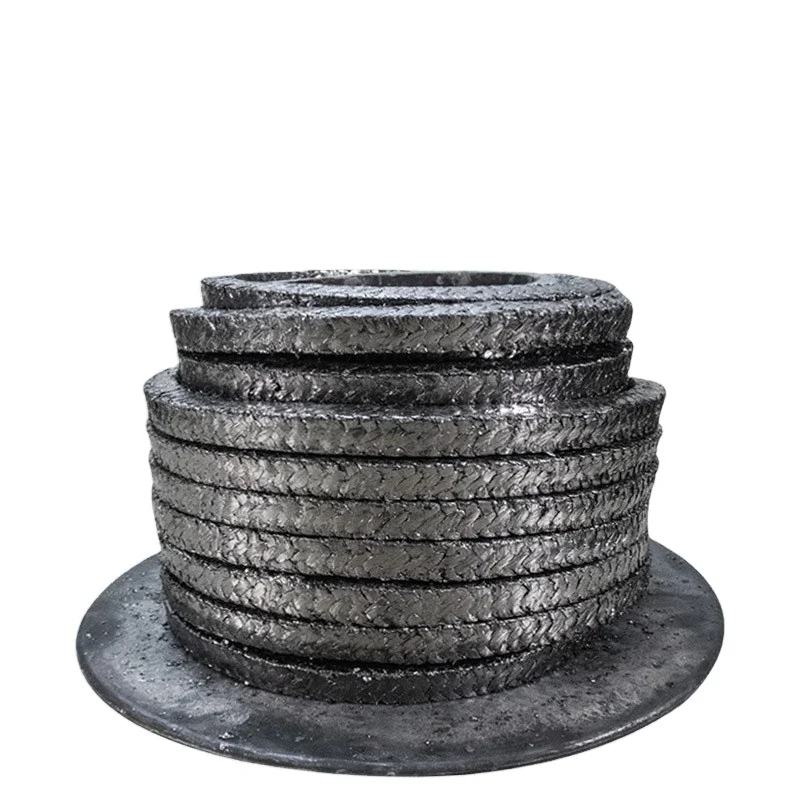 Flexible graphite packing high pressure high temperature resistant pure graphite packing pump valve packing