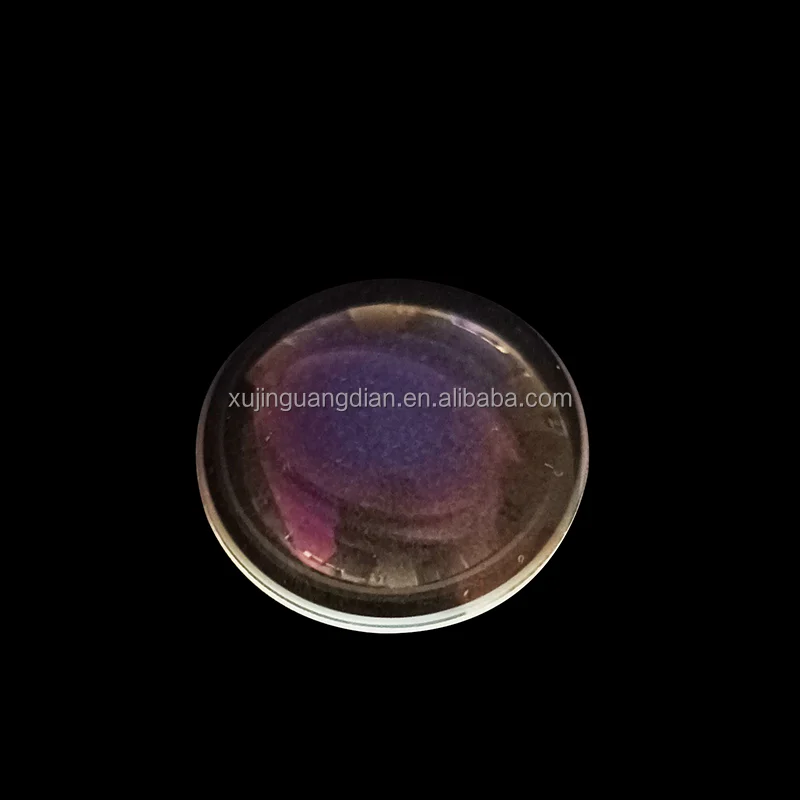 K9 concave convex lens diameter 29.8mm centering thickness 1.6mm meniscus lens for laser projector