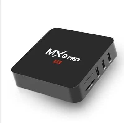 MXQ PRO MXQ-4K Декодер каналов кабельного телевидения 1 Гб + 2 ГБ/8 ГБ 16GB 4K HD сетевой плеер Android TV