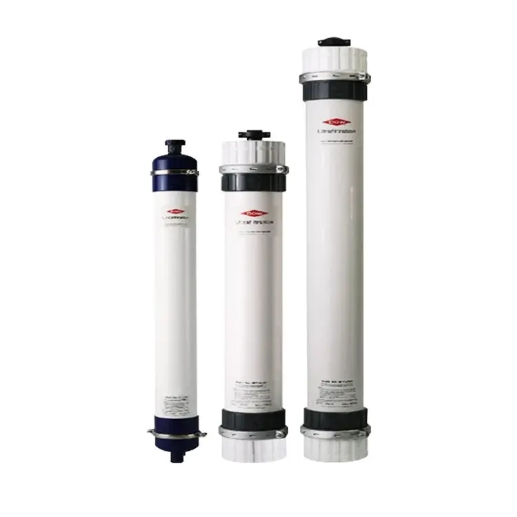 Hollow fiber ultrafiltration membrane 8040 Industrial water treatment equipment Electrophoretic paint Urea purification 8 inch