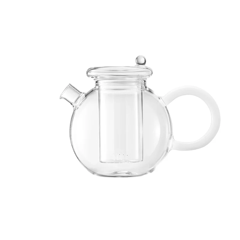
original design ins style heatable glass teapot teacup set health kettle and tea cup in stock factory outlet 