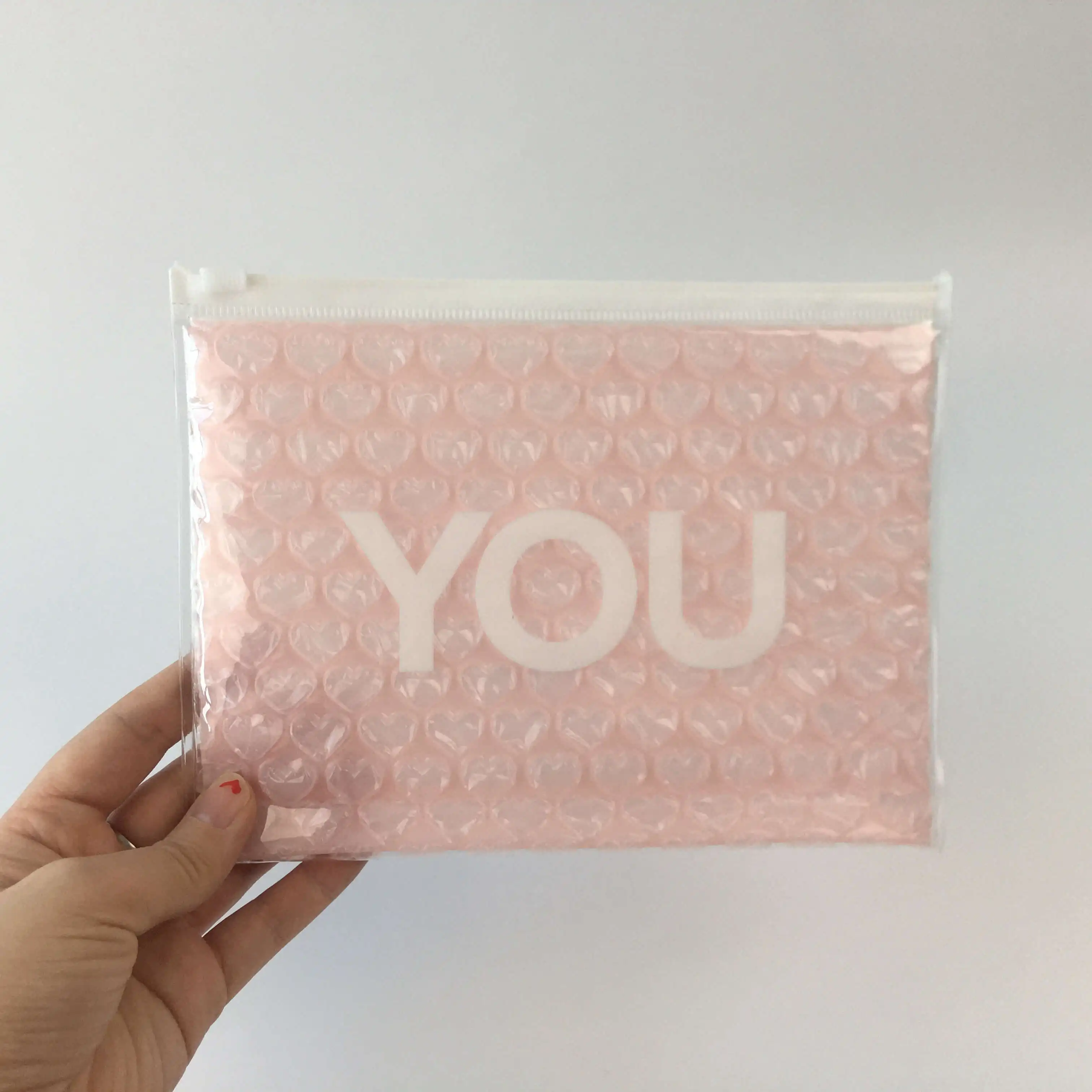 Пластиковый пакет с застежкой-молнией на заказ