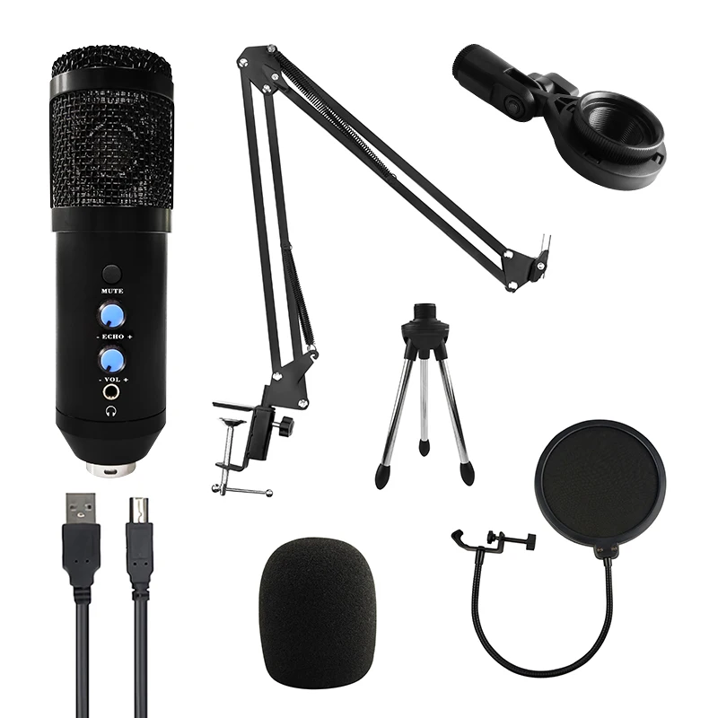 Microphone For Mac Ps4 Microphone Laptop Accessories for Recording Voice Over Streaming Twitch Podcasting