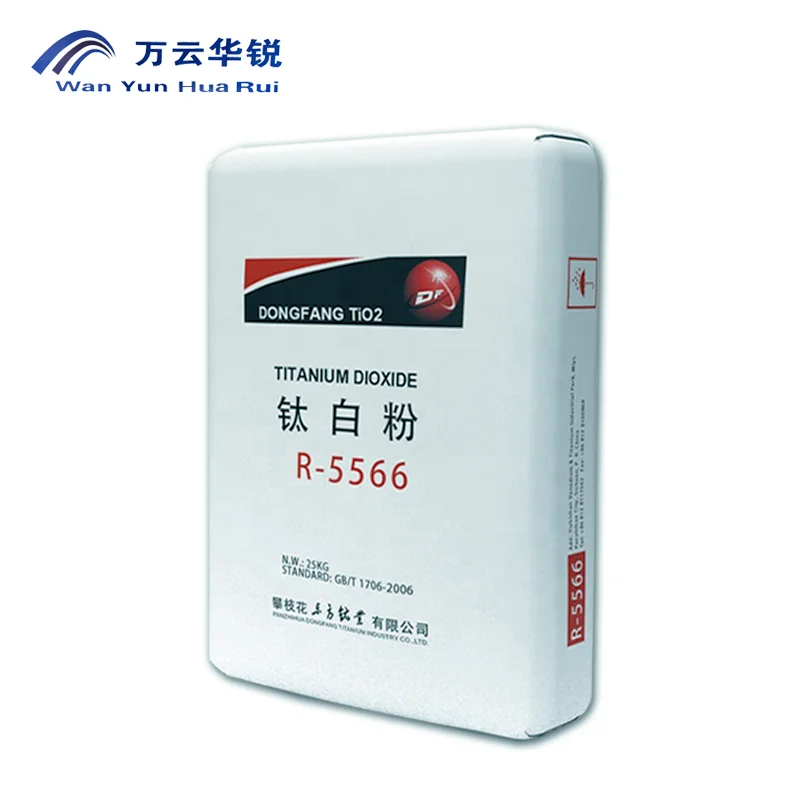 Titanium Dioxide Rutile Grade R5566 TiO2 Powder for Paint