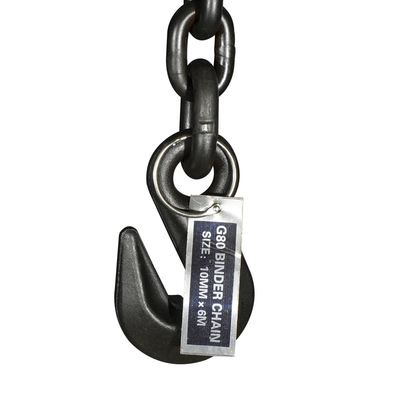 HUGO Factory Direct Price G80 Alloy Steel Chain Black Load For Lifting