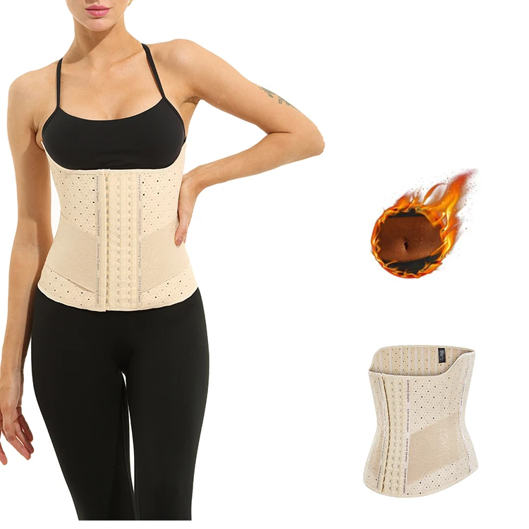 Langqin 2021 hot sale customized logo waist training corsets wholesale latex corset underbust 25 steel boned corsets