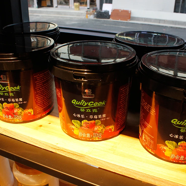 
Factory Direct Sales Concentrated Strawberry Flavor Fruit Sauce Jam 