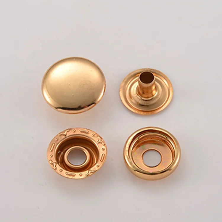 Metal Accessories Zinc Alloy Rivets ECO Friendly Purse Magnetic Buttons Rainbow Studs Rivets For Handbag