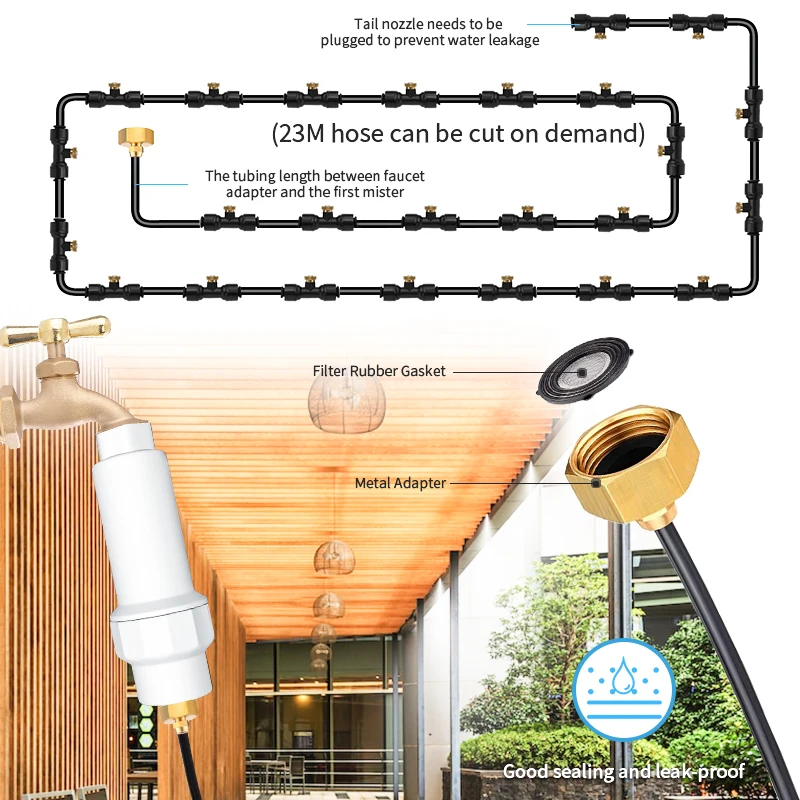 Насадка для садовой теплицы, 23 м