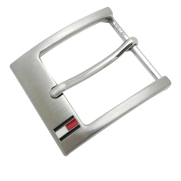 Customized Enamel Big Brand Flag Jeans Belt Buckle For Men Fashion Pin Buckles Nice Brushed Surface Polishing Riem Gesp