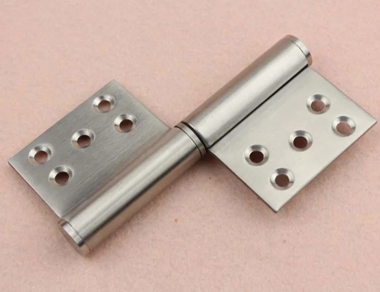 Stainless Steel 360 Degree Rotation Door Flag Hinge 2 Part Pressed Flag Hinge Lift Off Hinge