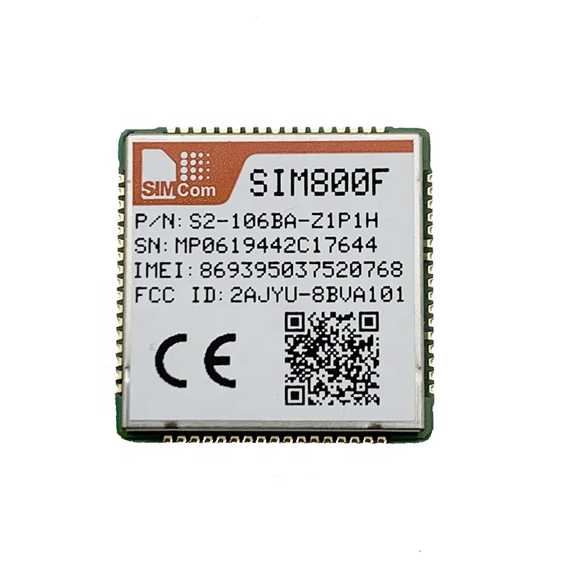 SIMCOM SIM800F 100% New&Original  Good price GSM/GPRS Module Quad-band 850/900/1800/1900MHz supply manual Firmware