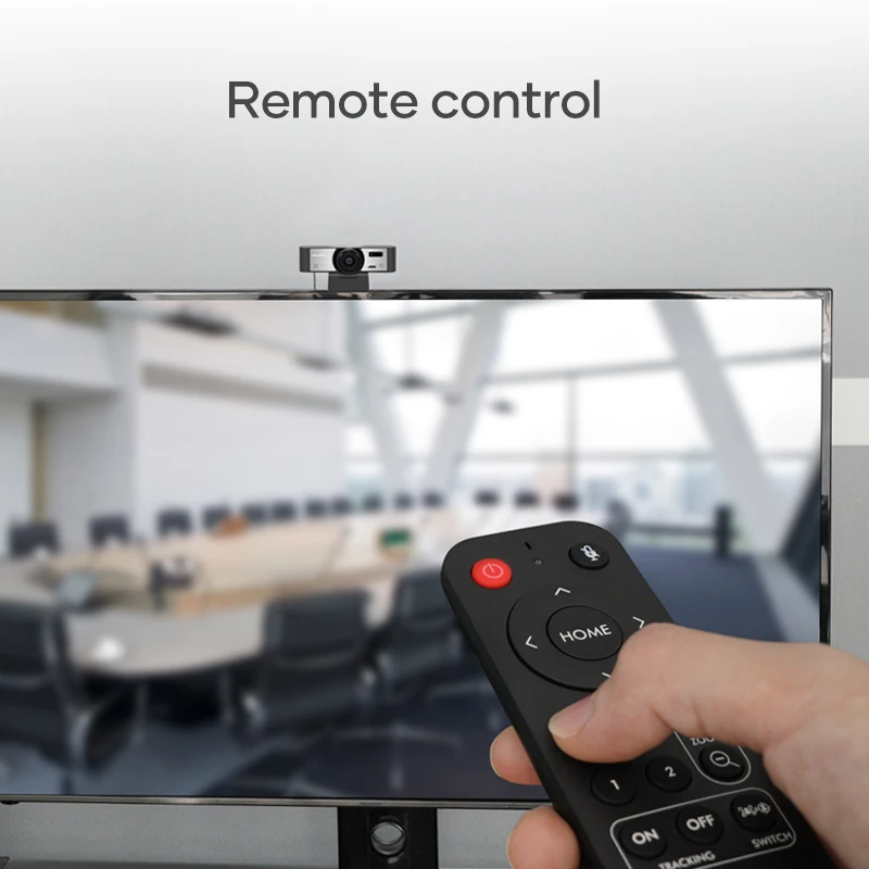  Rocware smart 4K ultra HD auto framing AI tracking PC USB Webcam with Microphone for Game streaming meeting education