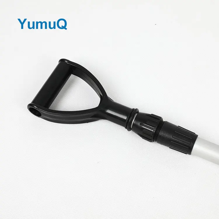 YumuQ 27x32x90CM Snow Removal Shovel with D-Grip Aluminum+Nylon Handle Multifunction Tool for Camping/Garden/Snow Cleaning