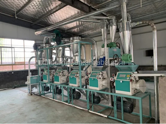 10t/24h Hot Sale Flour Mill Equipment Wheat/Corn/Grain Milling Machine