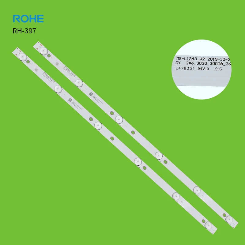 RH-397 Led smd 3030 6v backlight tv MS-L1343 MS-L1074 Backlight Led Strip JL.D32061330-081AS-M For TV Repair