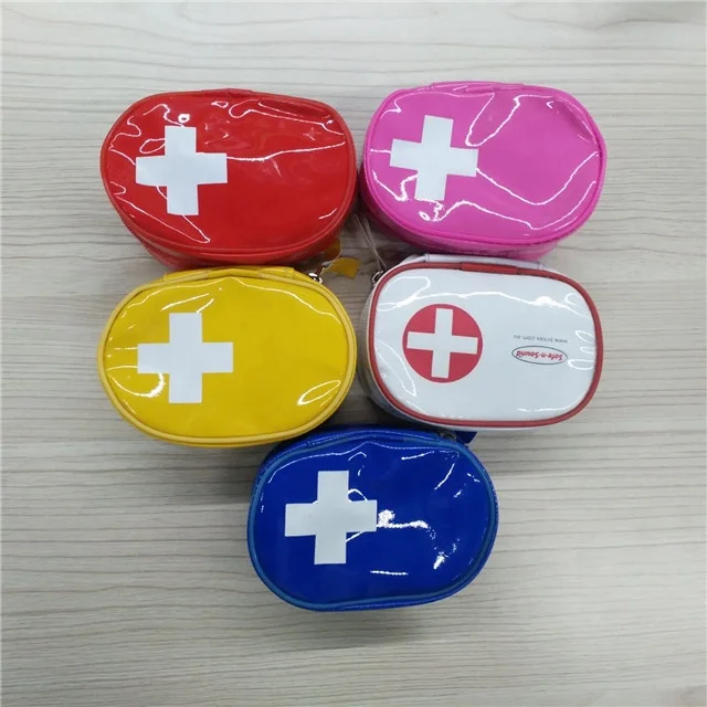 Waterproof PU Mini Emergency First Aid Kit and Customize