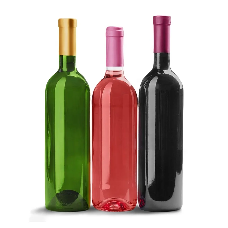 Made in China wine bottles with customizable specifications and patterns