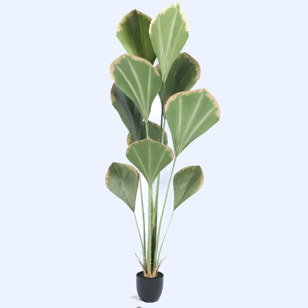 Artificial Tall Plants for Living Room Decor Leafs For Room Artificial Sumatra Palm Tree