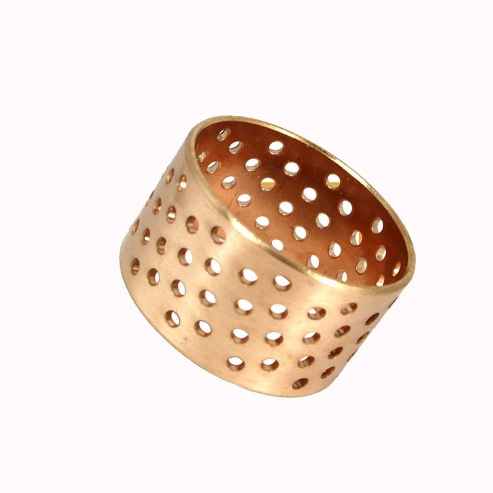 Gearbox Anti Erosion Wrapped Bronze Bearing With Special Solid Lubricant