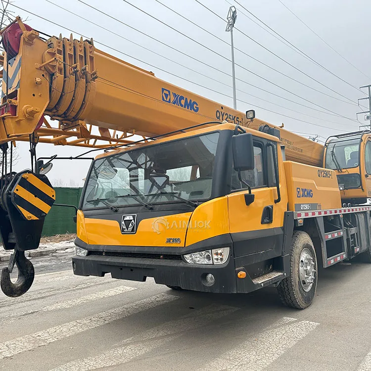 Мобильные краны, 25 метров/все Terrin 525/80 R2 5/25 тонн/мобильный кран, 25-тонный Автомобильный Кран
